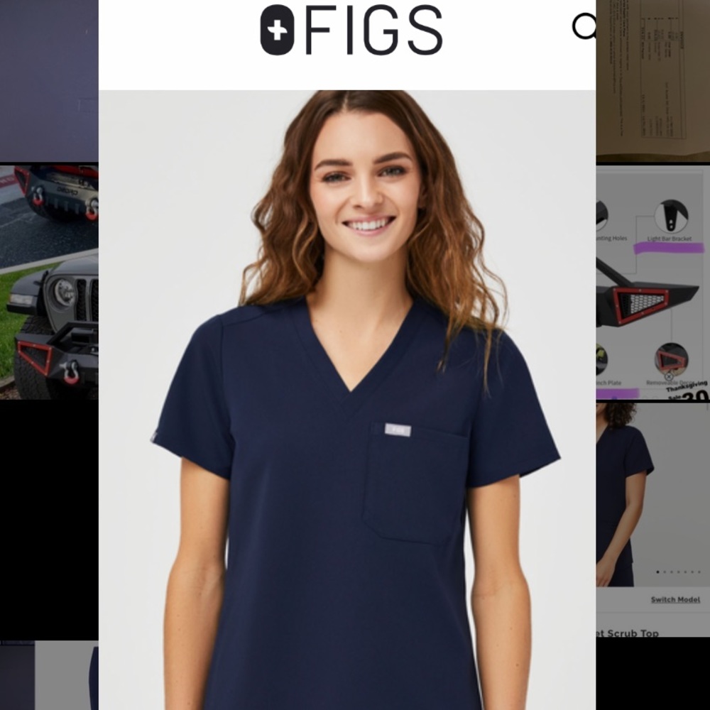 FIGS SCRUB 1 POCKET SHIRT
